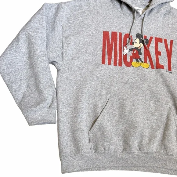 Junk Food Clothing Mickey Heather Grey Flea Market Hoodie—L UNISEX - Picture 6 of 9